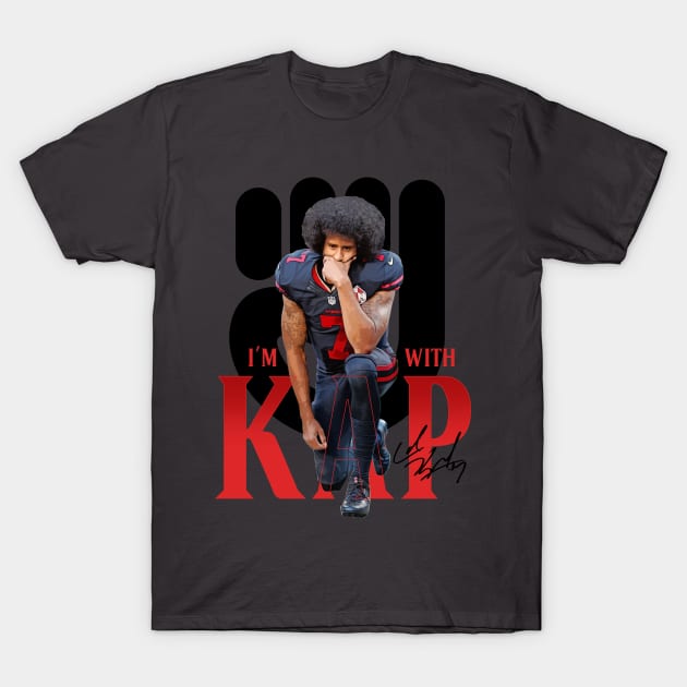 Colin Kaepernick T-Shirt by Juantamad